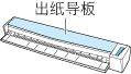 关闭出纸导板
