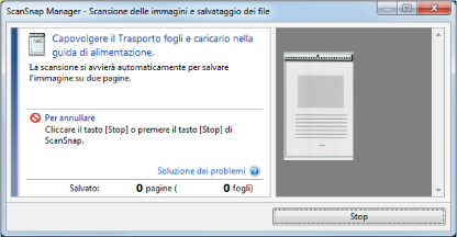 In scansione