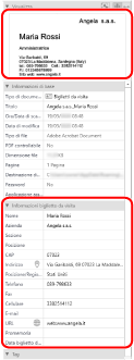 Finestra principale di ScanSnap Home