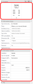 Finestra principale di ScanSnap Home