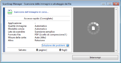 In scansione