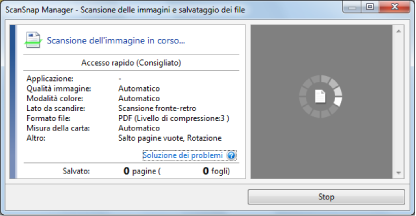 In scansione