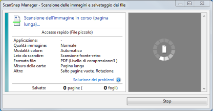 In scansione