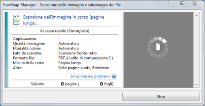 In scansione