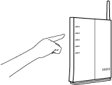 WPS Button of the Wireless Access Point