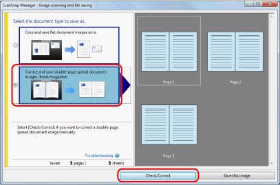 ScanSnap Manager - Image scanning and file saving