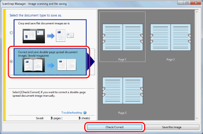 ScanSnap Manager - Image scanning and file saving