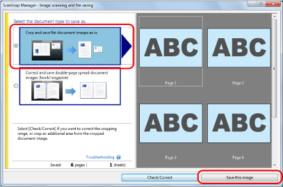 Selecting Images to Be Output