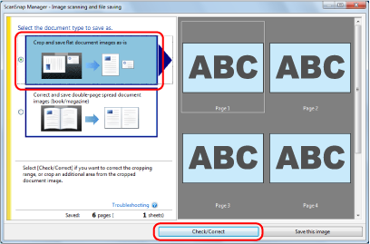 ScanSnap Manager - Image scanning and file saving