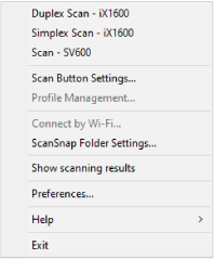 Right-Click Menu