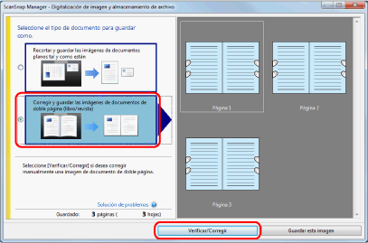 ScanSnap Manager - Digitalización de imagen y almacenamiento de archivo