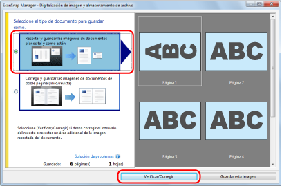 ScanSnap Manager - Digitalización de imagen y almacenamiento de archivo