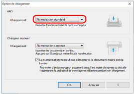 Fenêtre [Option de chargement]