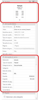 Janela principal do ScanSnap Home