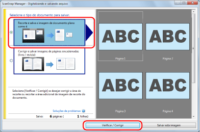 ScanSnap Manager - Digitalizando e salvando arquivo