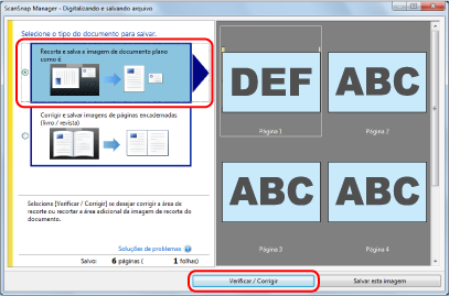 ScanSnap Manager - Digitalizando e salvando arquivo