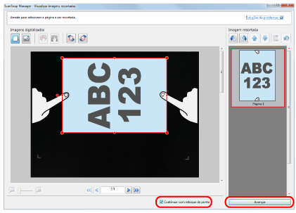 ScanSnap Manager - Digitalizando e salvando arquivo