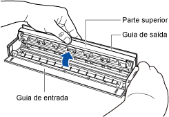 Abrir a guia de saída