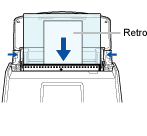 Caricamento del documento in ScanSnap