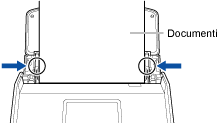 Regolazione delle guide laterali
