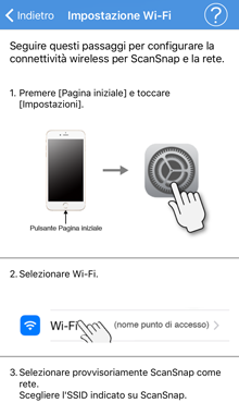 Schermata [Impostazione Wi-Fi]