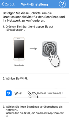 Bildschirm [Wi-Fi-Einstellung]