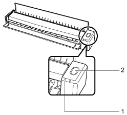 The Wi-Fi Indicator and the [Scan/Stop] Button