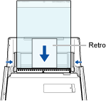 Caricamento del documento in ScanSnap