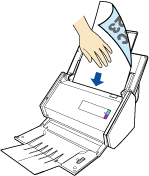 Holding the Document with Your Hand