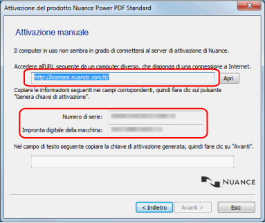 Attivazione