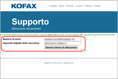 Attivazione