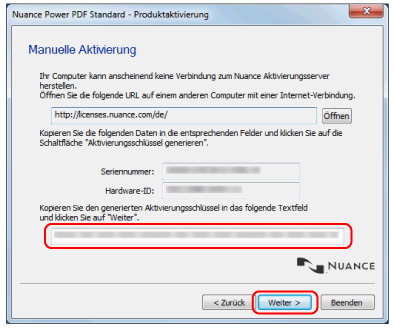 Aktivierung