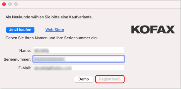 Aktivierung
