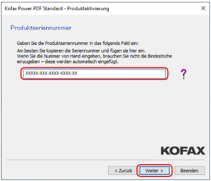 Aktivierung