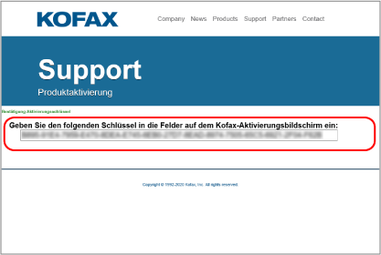 Aktivierung