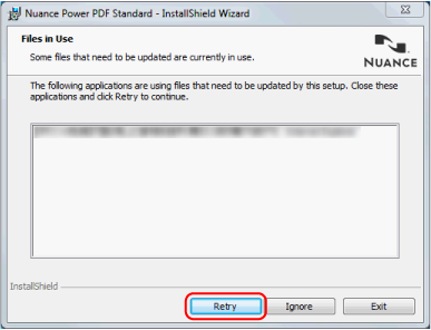 File in USE