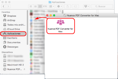Nuance PDF Converter for Mac
