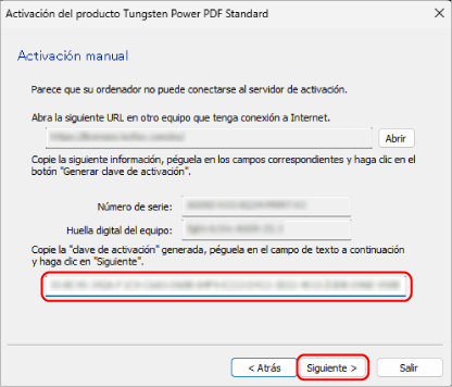 Activación