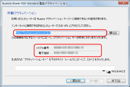 アクティベーション