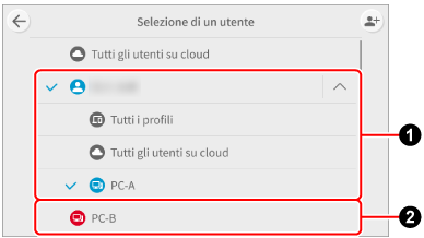 Impostazioni utente