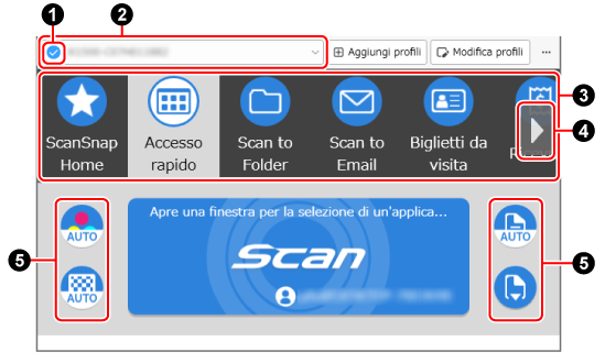 Finestra di scansione