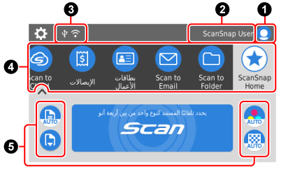 الشاشة الرئيسية