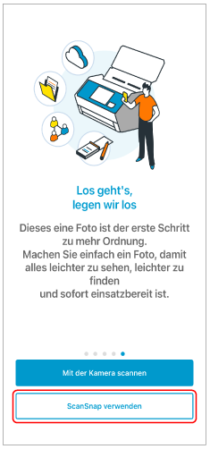 Auswahl eines Einrichtungsverfahrens