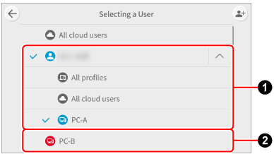 User Settings