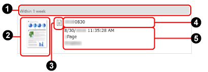 Content Data Record List View