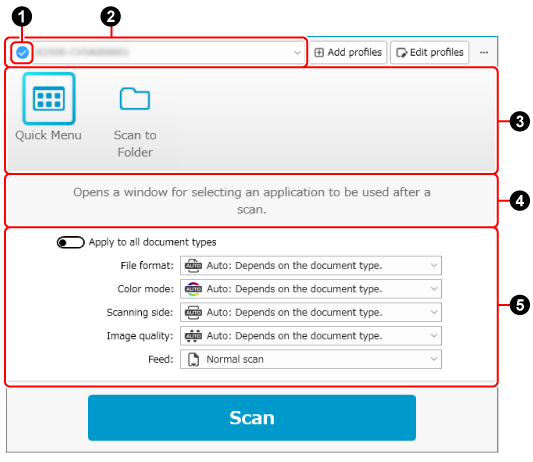Scan Window