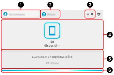 Pantalla de inicio