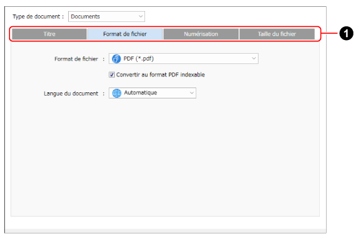 Réglages détaillés
