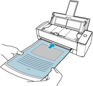 Insertar el documento en el ScanSnap