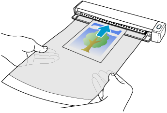 Insertar el documento en el ScanSnap